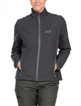Jack Wolfskin Motion Flex Dark Steel Softshell Jacke grau