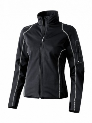 Erima Lite Active Wear Softshelljacke Damen schwarz