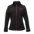 Regatta Vivienne Softshelljacke Damen Schwarz, lila Reißverschluss - 