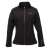 Regatta Vivienne Softshelljacke Damen Schwarz, lila Reißverschluss