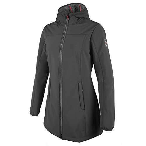 CMP Softshellmantel Fix  Hood Damen Grau warm gef ttert 