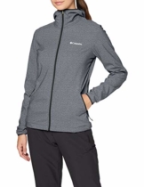 Columbia Damen Softshelljacke Heather grau Kapuze